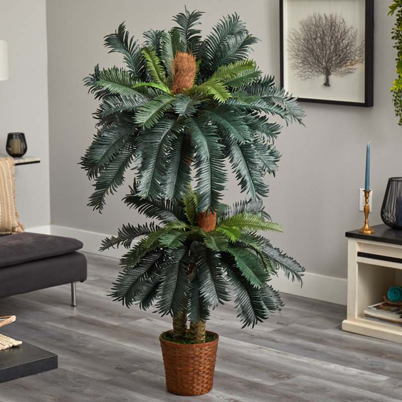 5 pi. Et 3 pi. Double arbre artificiel avec panier