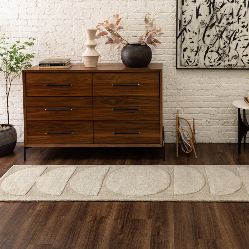 Karastan Rugs Luna Barley Area Rug, Yellow, Runner 2' x 8'
