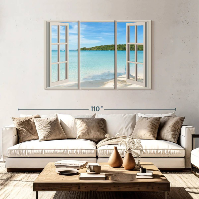 Gillard Phuket Beach Window, 48" H x 74" W