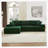 Corduroy L-Shaped Sectional-669407480-669407482