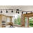 8-Light Adjustable Heads Foldable Track Lighting Kit