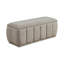 Meuble de rangement moderne en tissu taupe-514724359