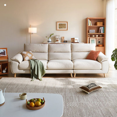 Coussin de canapé beige