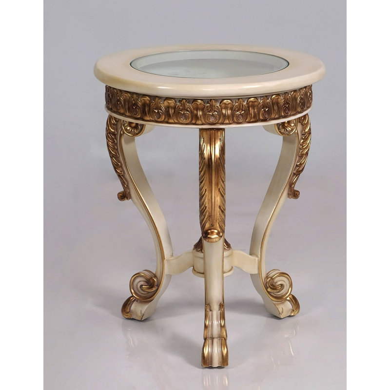 Veronica Glass End Table