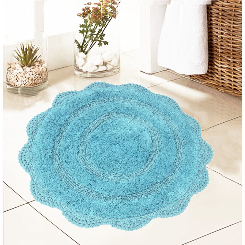 Casanova Non-Slip, Aqua Blue, 24" L x 24" W