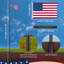  Ensemble de poteau de drapeau commercial télescopique EZ GO 30 pi avec porte-affiche portable pour l'extérieur de l'hôtel-501536981-501536983