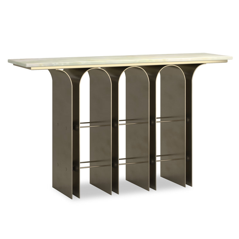 Nexus 56.5'' W Stone Console Table