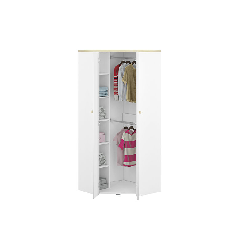 2 Door Corner Wardrobe