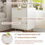 Saturmino Set Of 2 Bedside Table With 2 Drawers
