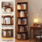 360° Display Round Spinning Bookshelf-534557553