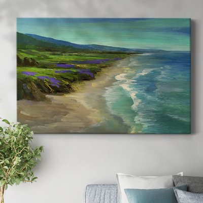 Plage Montara, toile tendue avec châssis