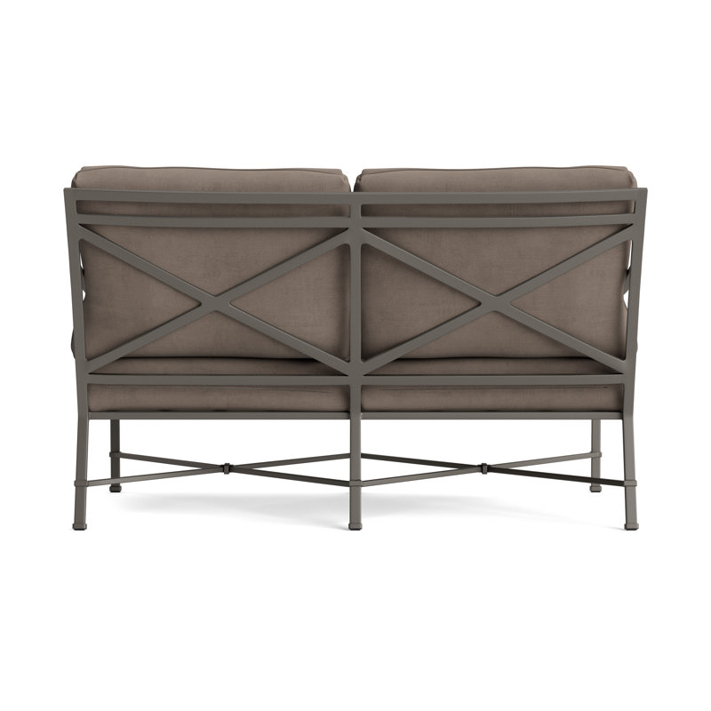 Venetian Outdoor 2 - Seat Loveseat, Fusion Natural, Mica