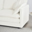 Canapé moderne en U confortable avec méridienne réversible, grand canapé modulaire modulaire en forme de U, repose-pieds double supplémentaire, chenille-506453476
