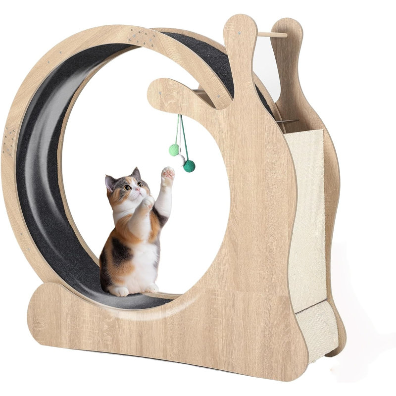 Scratching Post, 105cm H x 35.5cm W x 103cm L, Beige