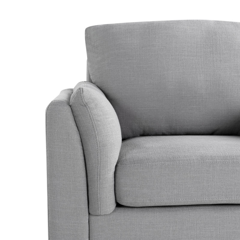Jica Chair, Light Gray Polyester