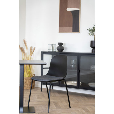 Shakari 48cm H Polyester Upholstered Parsons Chair