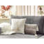 CLEYERA Beige Square Cushion