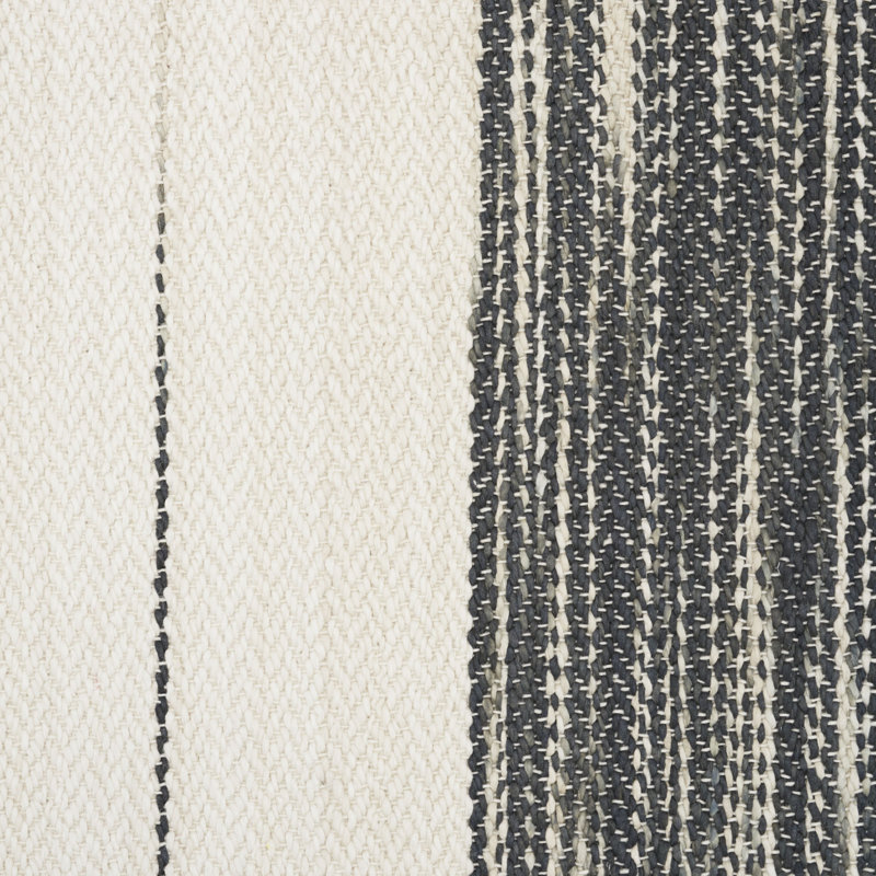 Arroyo Stripe Fabric, Charcoal