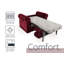 Jay-Be Chesterfield Snuggler Sofa Bed with E-Sprung Mattress - Luxe Velvet-96332930