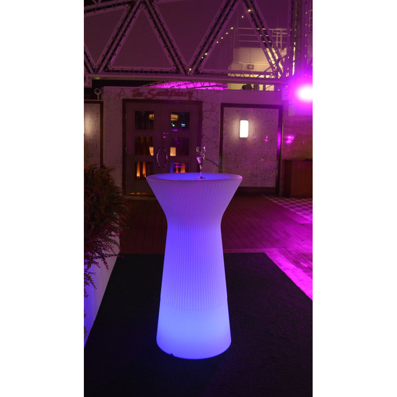 Kellyville Round Outdoor Bar Table , 23.6'' in. W 23.6'' in. D