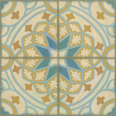 " No Embellish* Old World Tiles I " by Chariklia Zarris