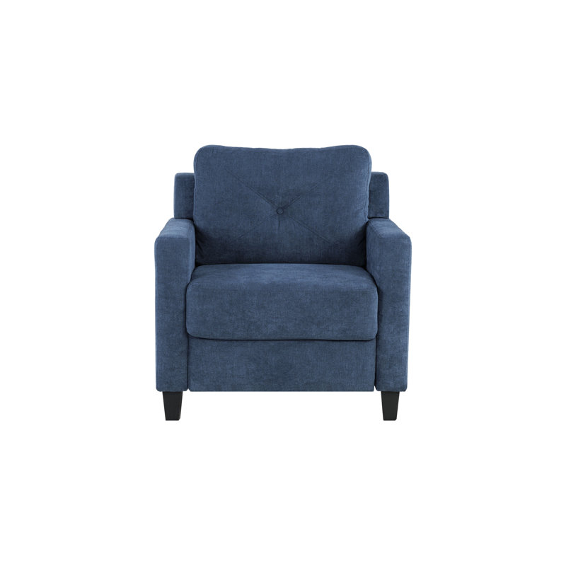 Chaise en chenille Horatio, Marine