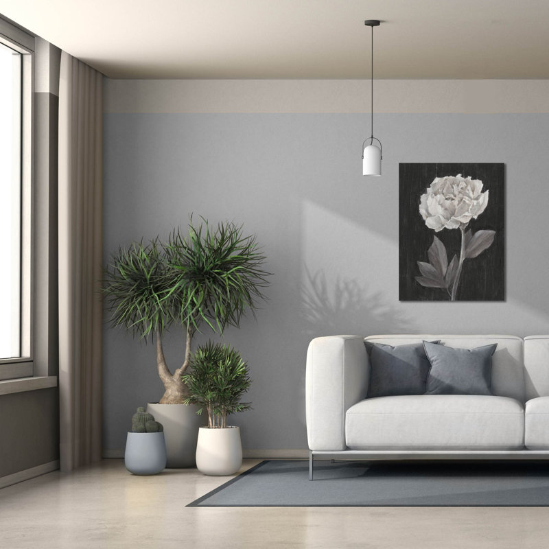 «Flowers 4» par Ethan Harper, art mural sur toile, H 34 po x l 26 po