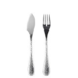 Epoque Flatware Fish Set - 24 Pieces - Pewter