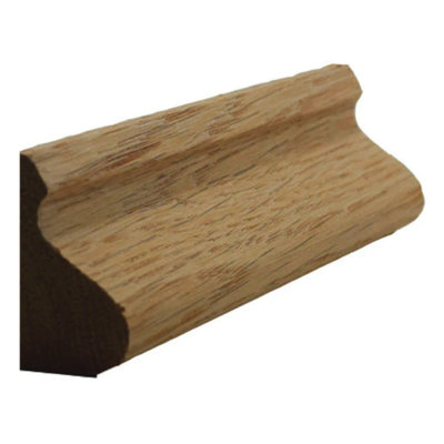 Moulure EWBC14 Colonial de 1-3 / 8 po de hauteur x 3/4 po. Sans finition