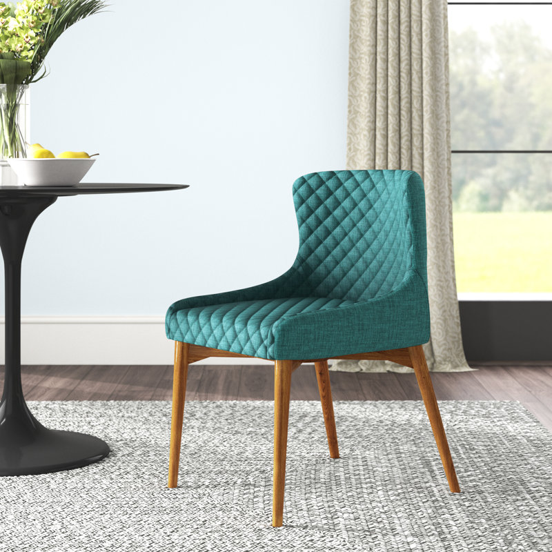 Upholstered Accent Chair, Teal