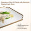Miroir de salle de bain Modern Cadre en acier inoxydable-852258373-844462436