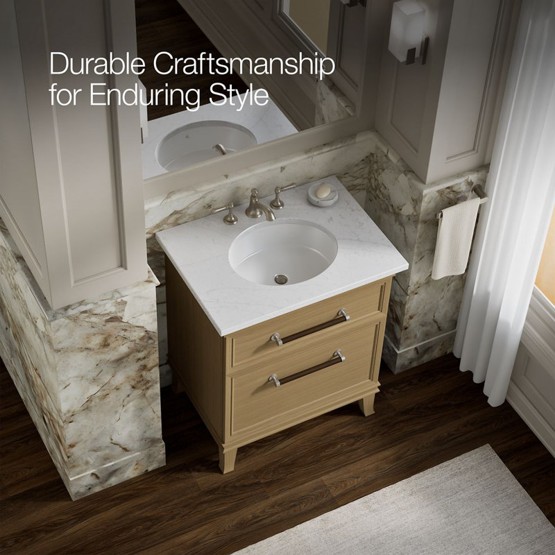 Artifacts 30 In. Bathroom Vanity Cabinet, Cream