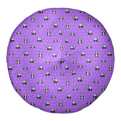 Coussin de plancher panda Katelyn  Elizabeth