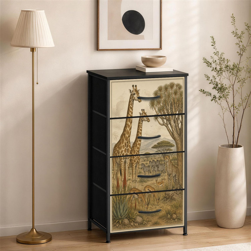 Commode à 4 tiroirs pour chambre à coucher Panorama Landscape