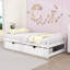 Lit plateforme simple avec rangement et tiroirs-564685095