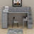 Twin Size Loft Bed With 4 Drawers,Desk,Shelves And Stairs-1940101164