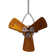 16" Jarold Directional  3 Blade Ceiling Fan