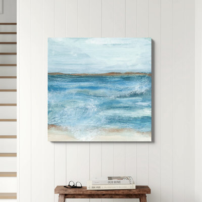 «Coastal V» par Chris Paschke, reproduction d'art sur toile tendue