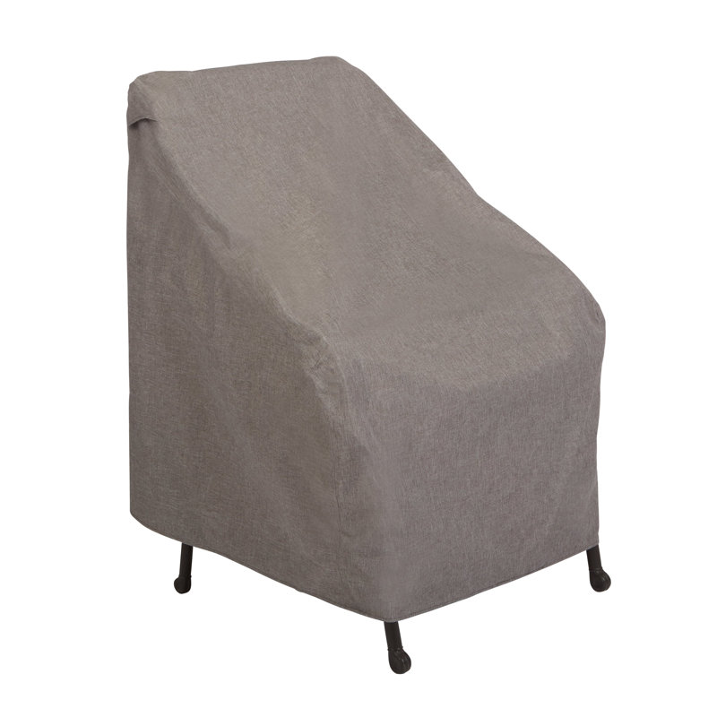 Granite Waterproof Polyester Patio Chair Covers, 2-Pack