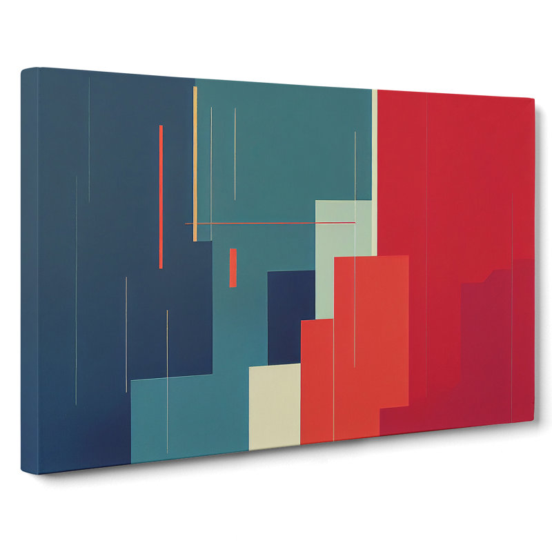 Minimalism Modern Vol.1 Abstract - Wrapped Canvas, 40cm H x 60cm W x 3cm D