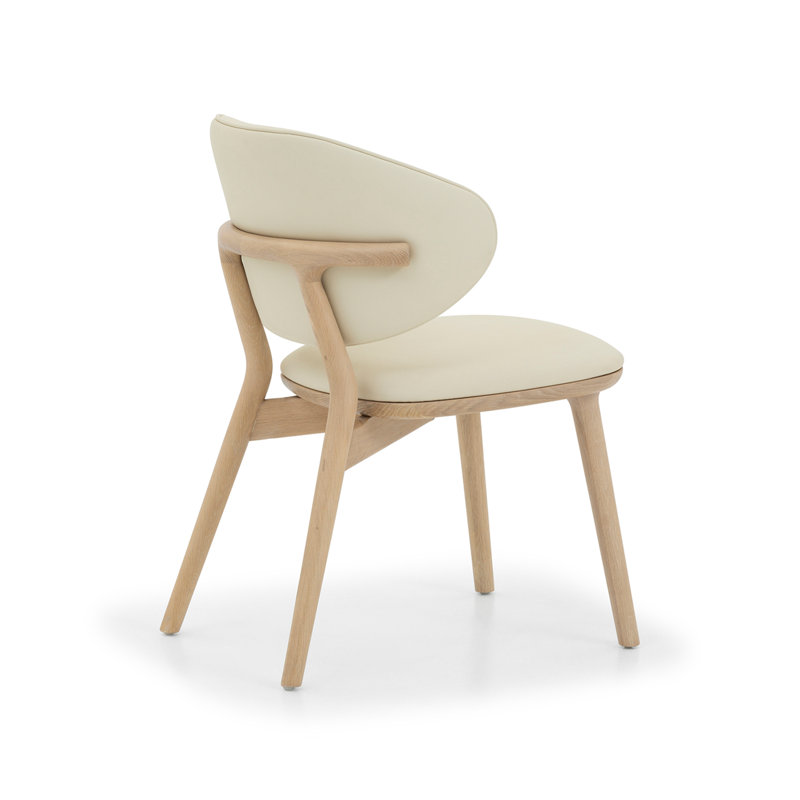 Soren Upholstered Dining Chair, Beige, Saddle