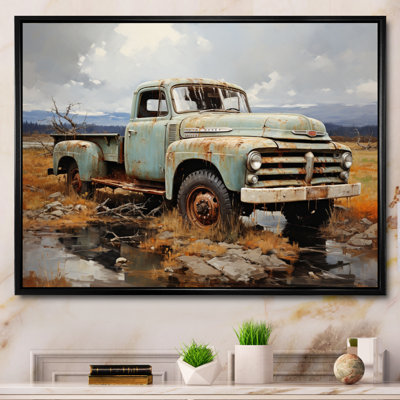 " Pickup Truck Atmospheric Impressionism I "