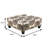 40.6" W Transitional Ottoman, Brown-810223094