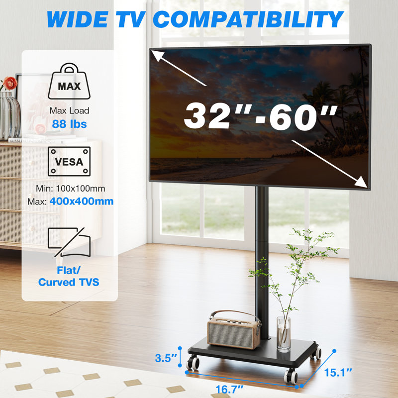 Unfinished TV Stand for TVs up to 55"