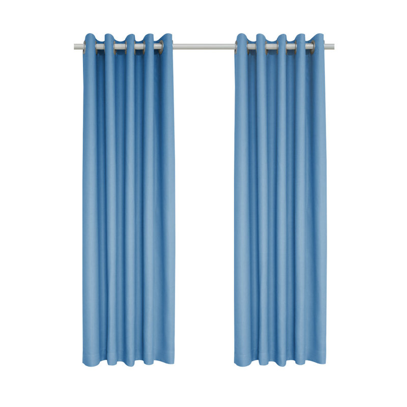 Waterproof High Precision Outdoor Curtains (Set Of 2) - Weather Resistant Blackout Grommet Drapes For Patio, Pergola, Gazebo & Porch