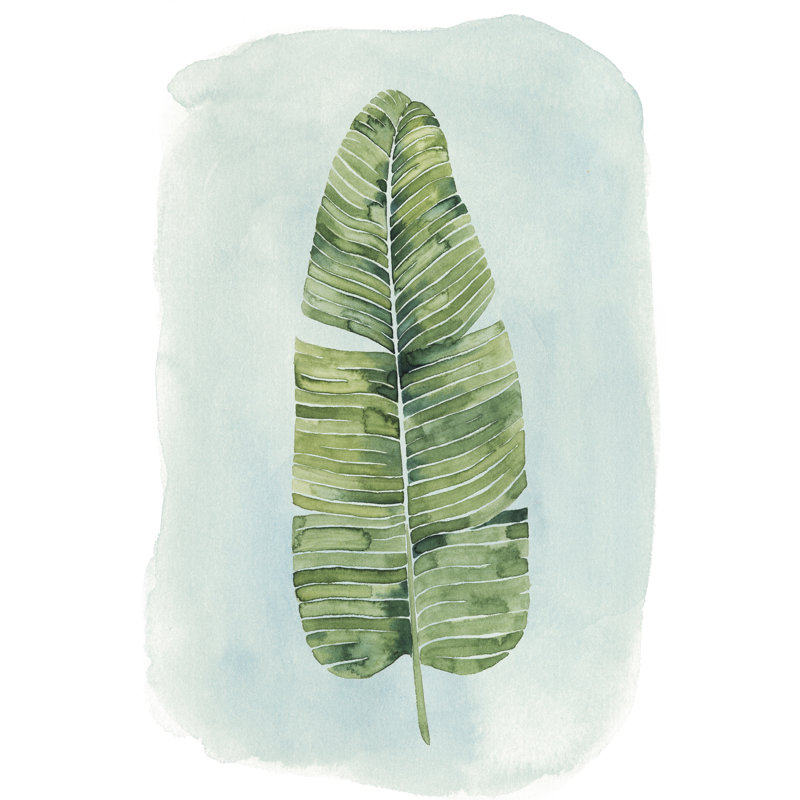 Paradise Palm Leaves IV by Grace Popp - Painting Print, 30cm H x 20cm W, Wrapped Canvas