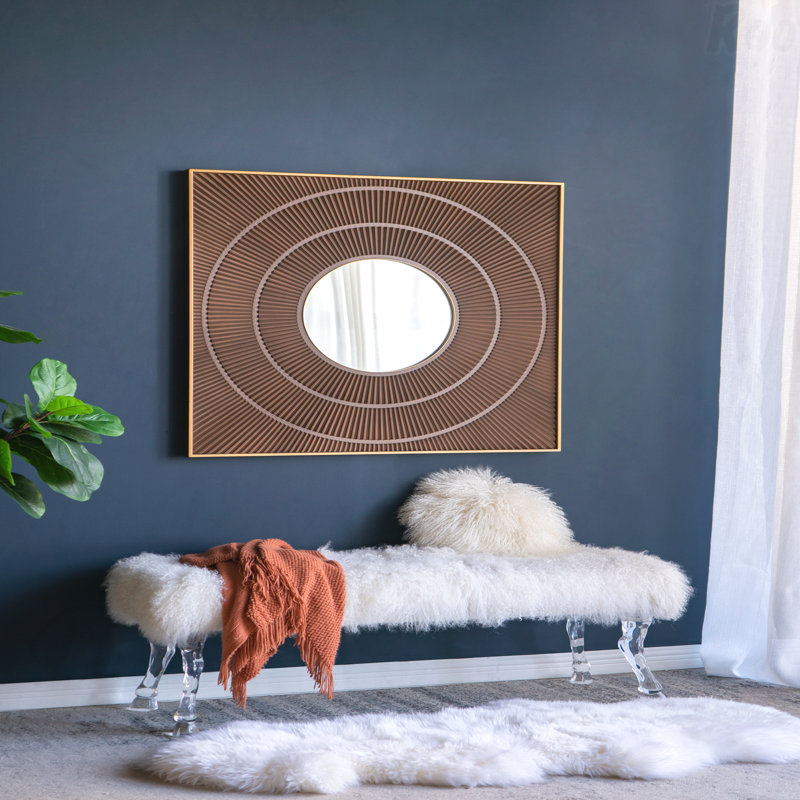 Miroir d'appoint mural 40 "X 40"