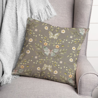  Polyester/Polyester Blend Throw Square Pillow Cover & Insert