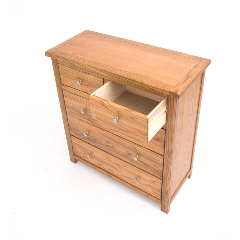 Rizo 90cm W 5 - Drawer Chest of Drawers
