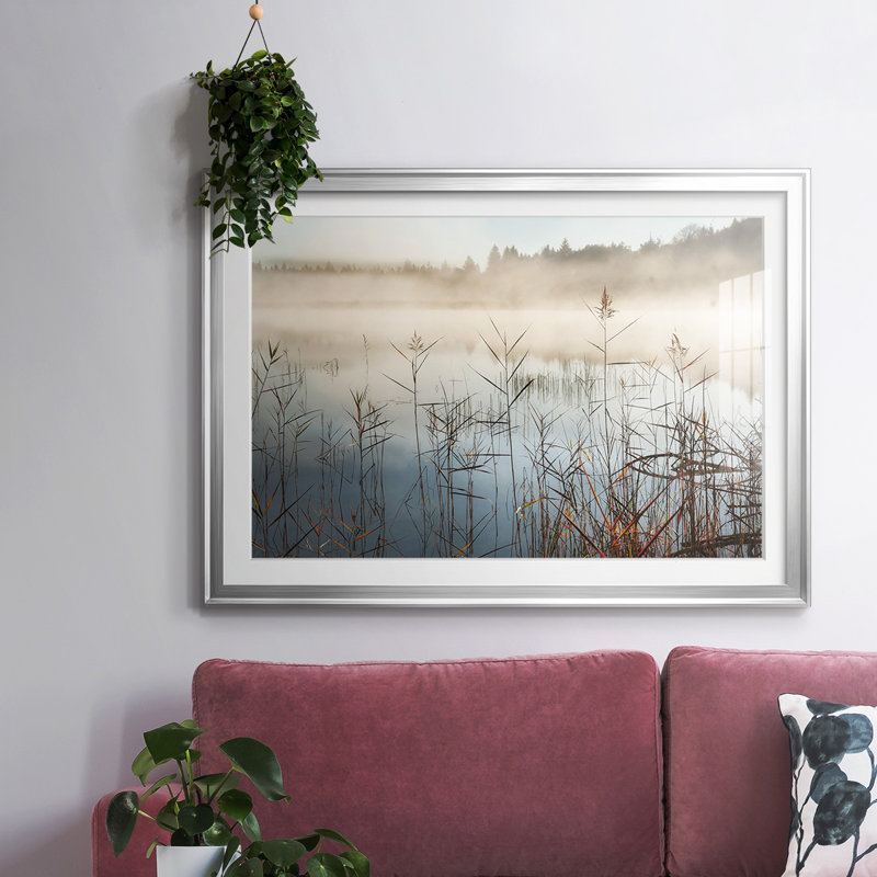 «Early Rise», reproduction d'art encadrée, H 19 po x l 27 po x P 1,5 po, Noir